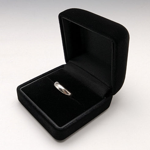 英国ヴィンテージ ジュエリー 純銀製 シンプルピンキーリング 指輪